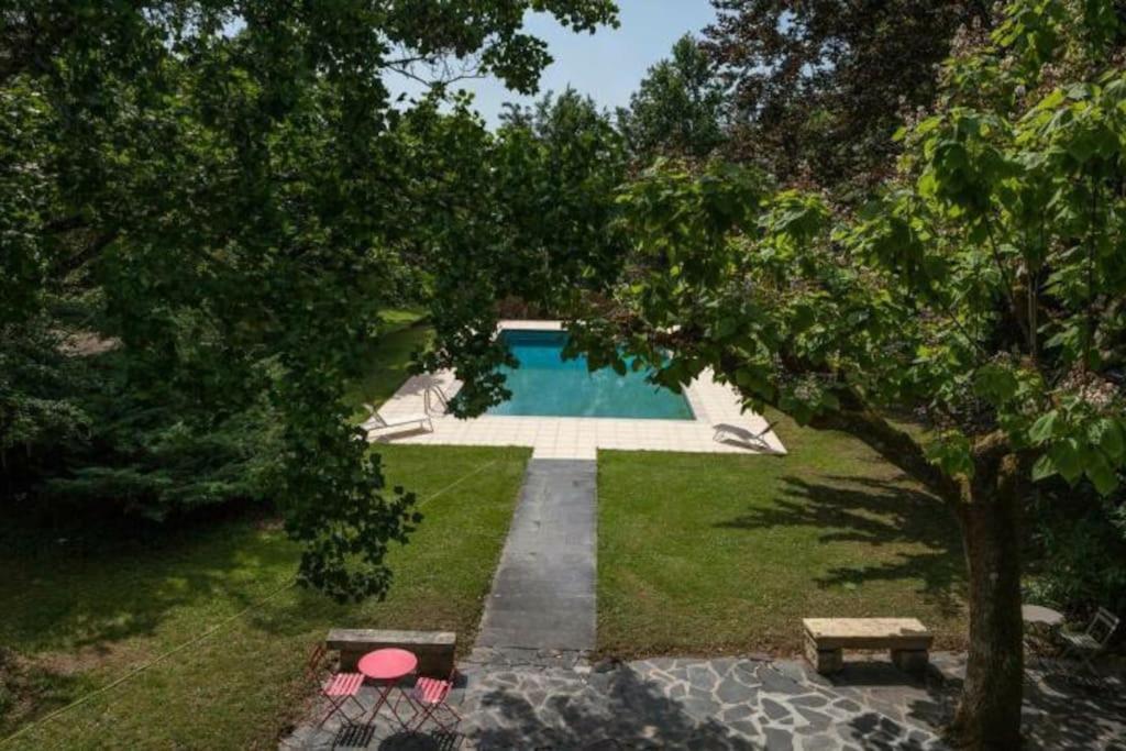 Domaine La Tuilerie Bed & Breakfast Guitres ภายนอก รูปภาพ