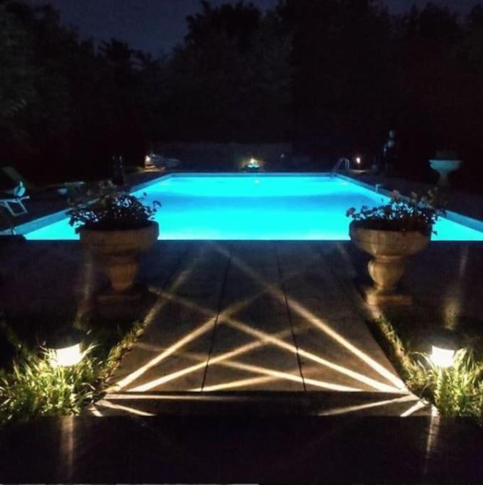 Domaine La Tuilerie Bed & Breakfast Guitres ภายนอก รูปภาพ